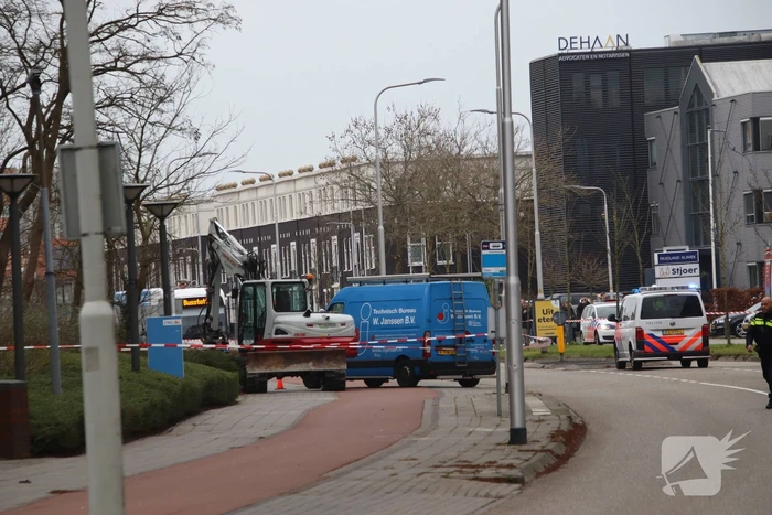 Bedrijfspanden ontruimd vanwege gaslekkage
