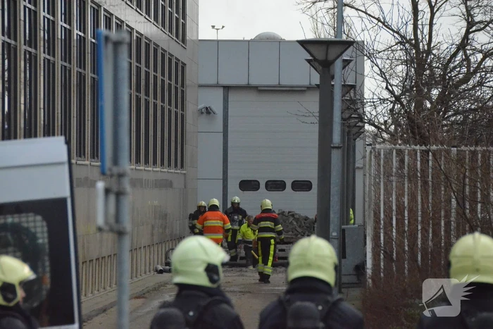 Bedrijfspanden ontruimd vanwege gaslekkage