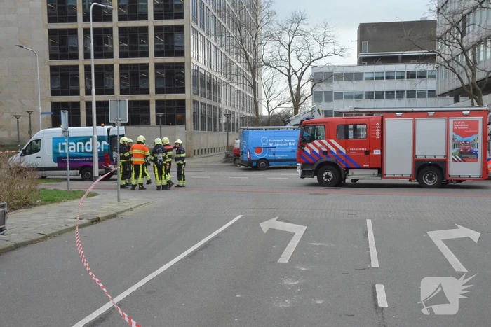 Bedrijfspanden ontruimd vanwege gaslekkage