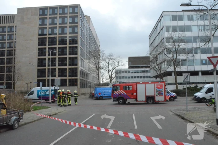 Bedrijfspanden ontruimd vanwege gaslekkage