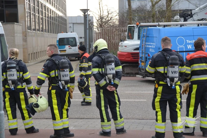 Bedrijfspanden ontruimd vanwege gaslekkage