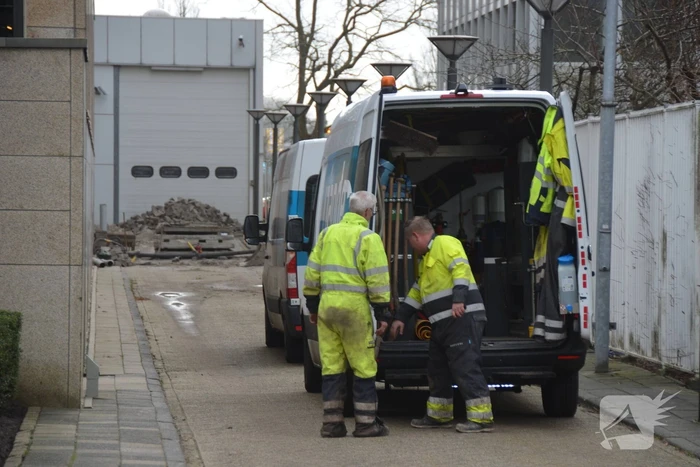 Bedrijfspanden ontruimd vanwege gaslekkage