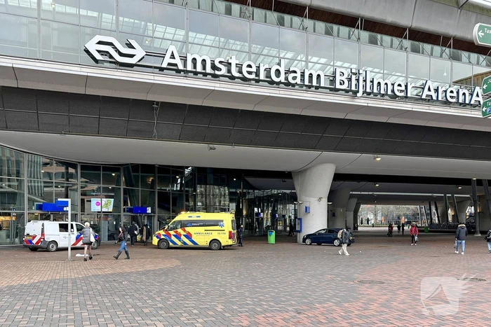Steekpartij op NS-station Bijlmer ArenA