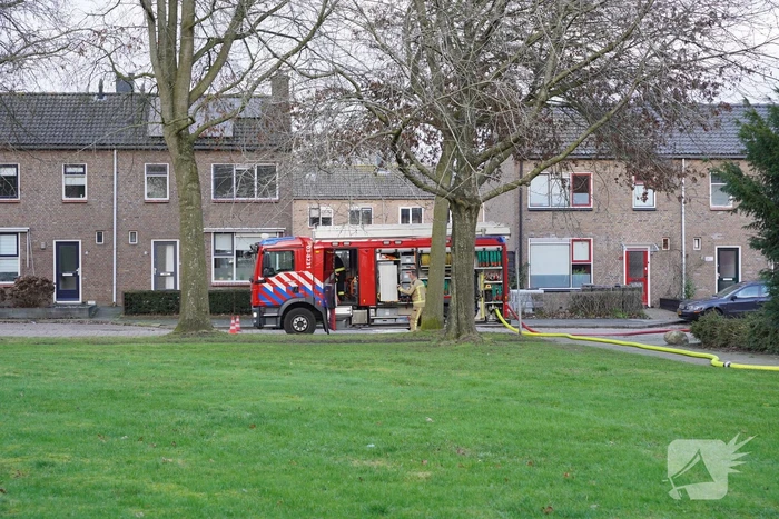 Brand in woning door vergeten pan