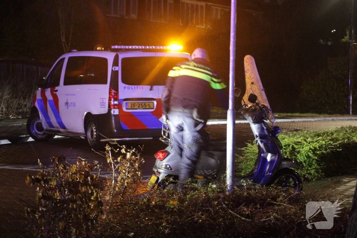 Scooterrijder aangereden door auto