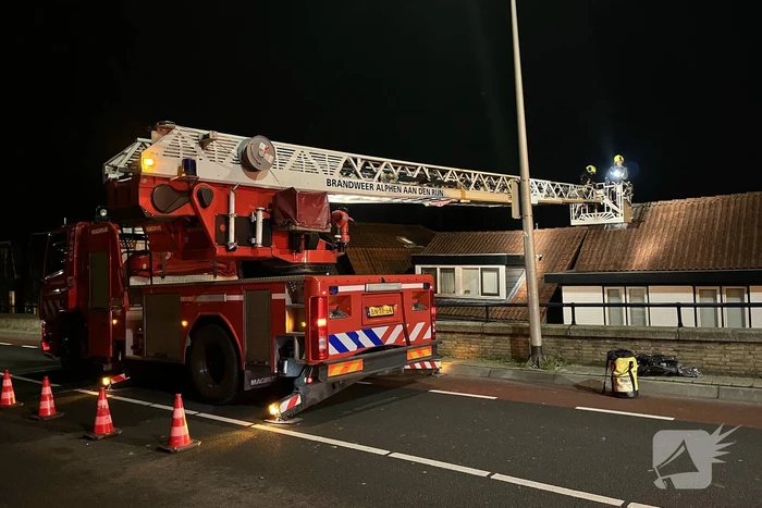 Schoorsteenbrand bleek mee te vallen