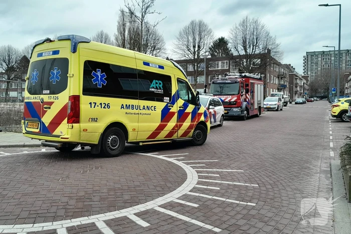 Bouwvakker komt tijdens werkzaamheden vast te zitten