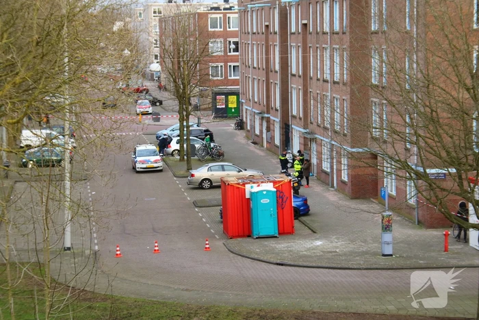Gebied afgezet na steekpartij