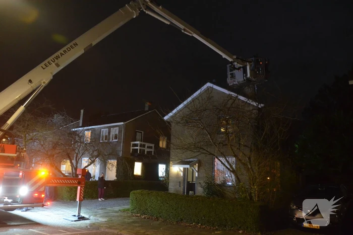 Schoorsteenbrand snel onder controle
