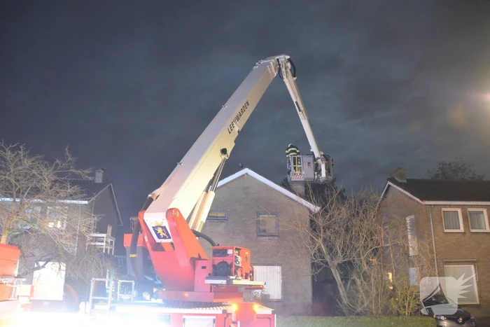 Schoorsteenbrand snel onder controle