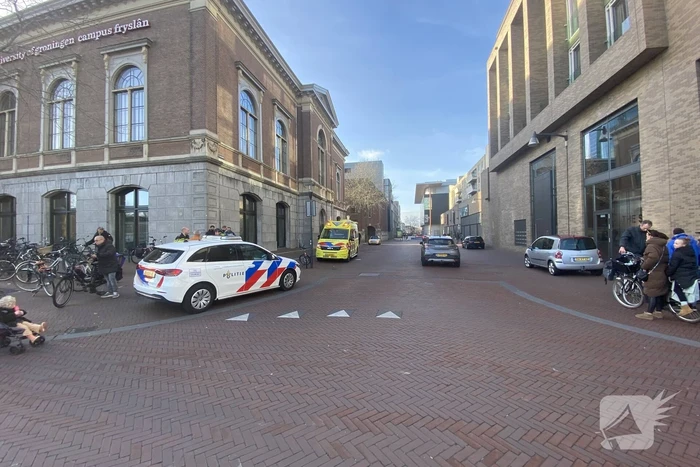 Fietser aangereden door auto