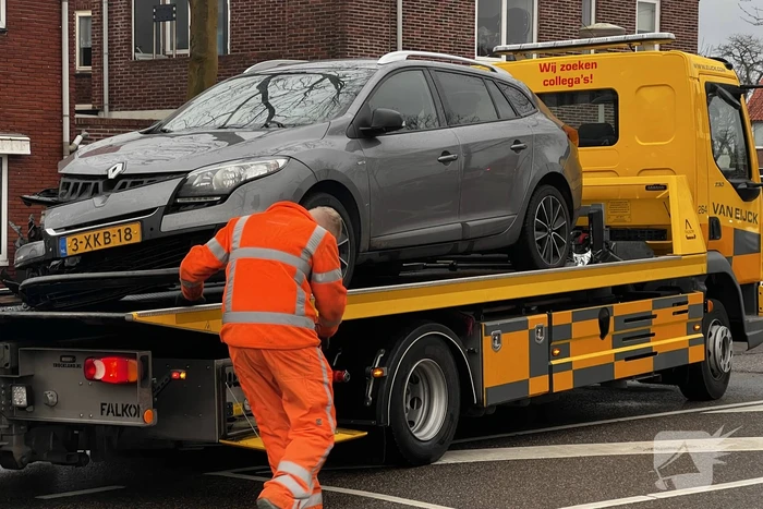 Vier auto's beschadigd bij ongeval
