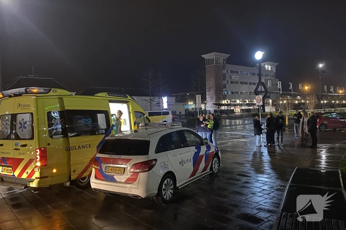 Schade na ongeval tussen auto en maaltijdbezorger
