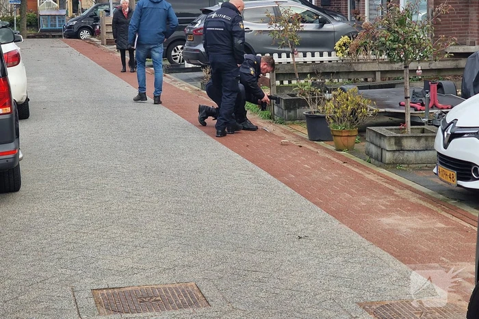 Forensische Opsporing doet onderzoek naar explosie