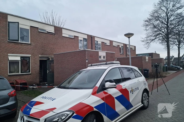 Forensische Opsporing doet onderzoek naar explosie