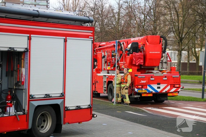 Keukenbrand in cafetaria snel onder controle