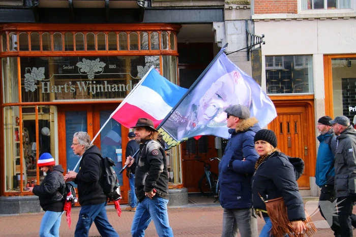 Demonstratie Amsterdam tegen beleid overheid