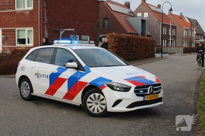 Tuinhuis vat vlam