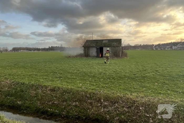 Wederom brand in oude schuur