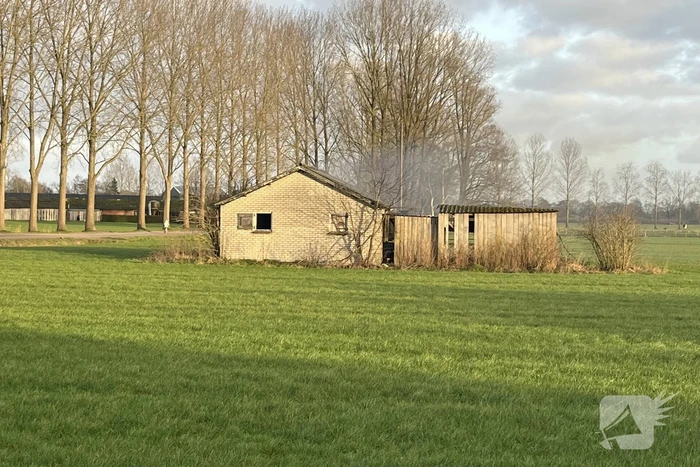 Wederom brand in oude schuur