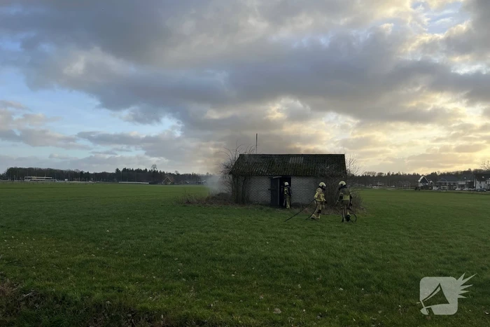 Wederom brand in oude schuur