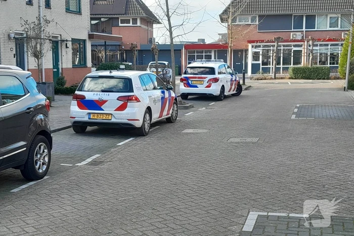 Traumahelikopter landt in park