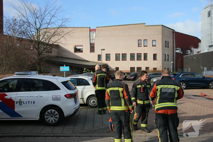 Kolf in laboratorium gebarsten
