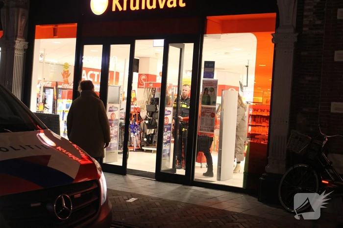 Overval op Kruidvat, dader voortvluchtig