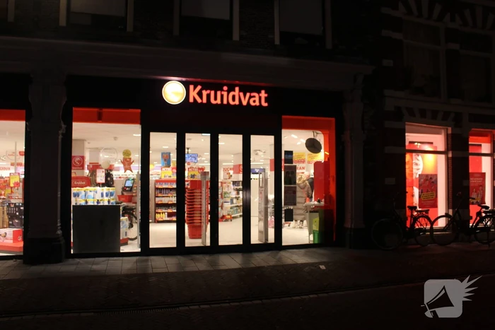 Overval op Kruidvat, dader voortvluchtig