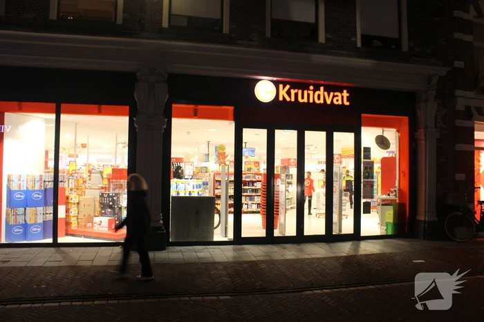 Overval op Kruidvat, dader voortvluchtig