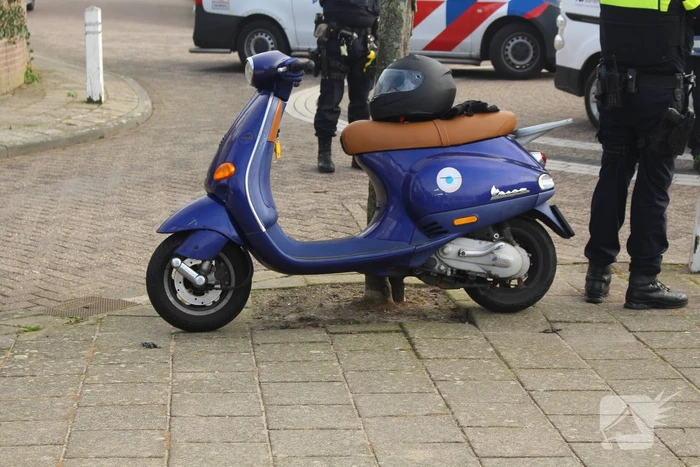 Botsing tussen bus en scooter