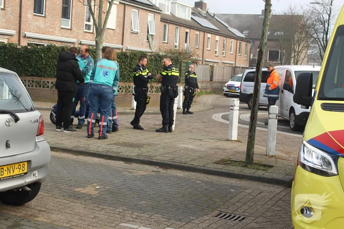 Botsing tussen bus en scooter