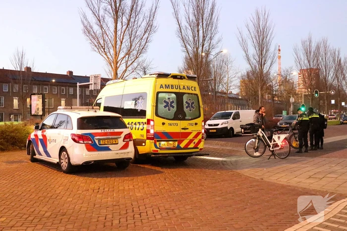 Ongeval tussen twee fietsers