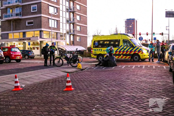 Ongeval tussen twee fietsers