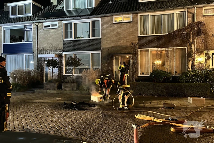Schoorsteenbrand zorgt voor flinke rookontwikkeling