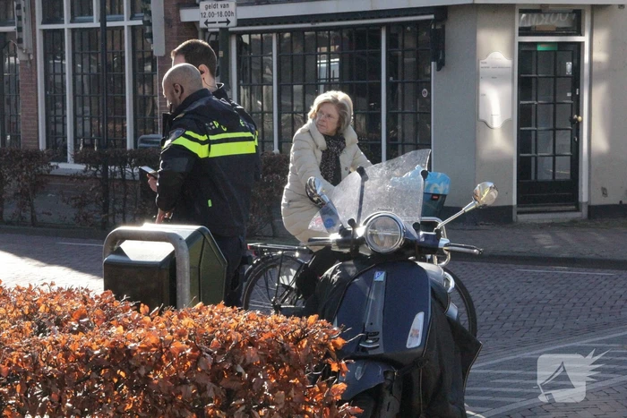 Scooterrijder gewond bij botsing met auto
