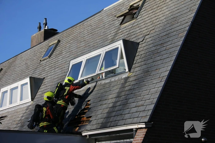 Dakbrand in de kiem gesmoord