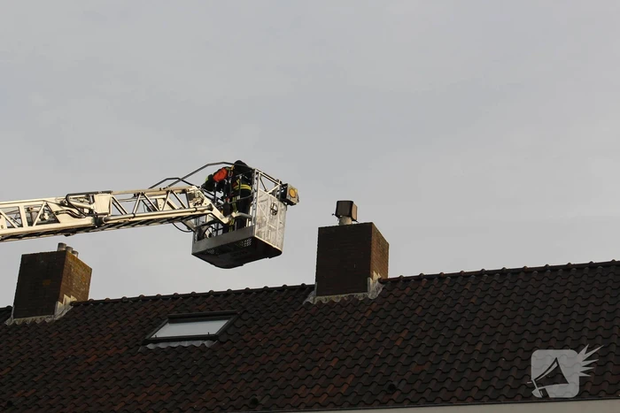 Schoorsteenbrand snel gedoofd