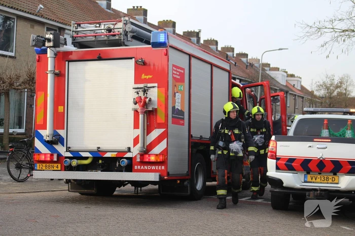 Schoorsteenbrand snel gedoofd
