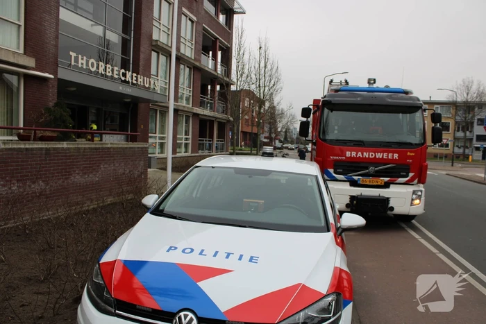 Brandweer doet onderzoek naar gaslucht