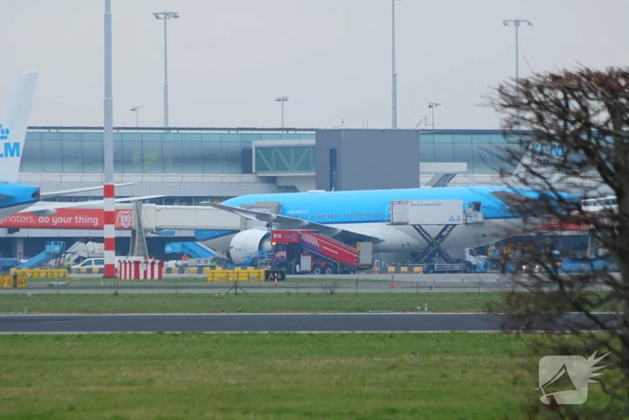 Brand aan boord van KLM-vliegtuig