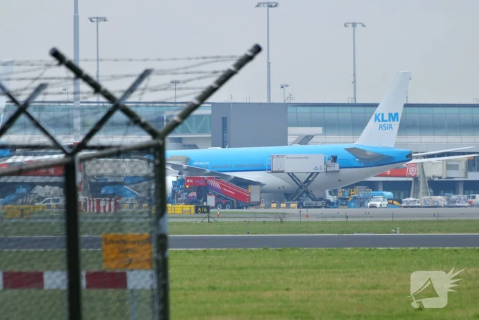 Brand aan boord van KLM-vliegtuig