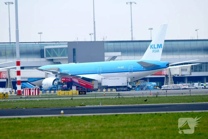 Brand aan boord van KLM-vliegtuig