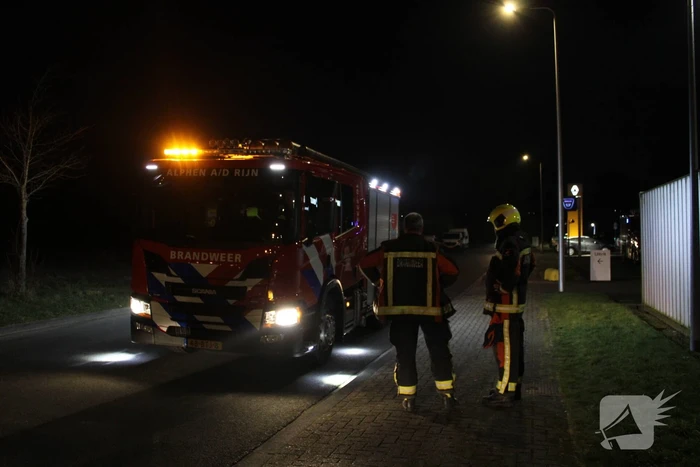 Brandweer groots ingezet voor mogelijke winkelbrand