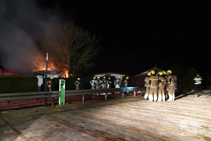 Uitslaande brand in bungalow op bungalowpark