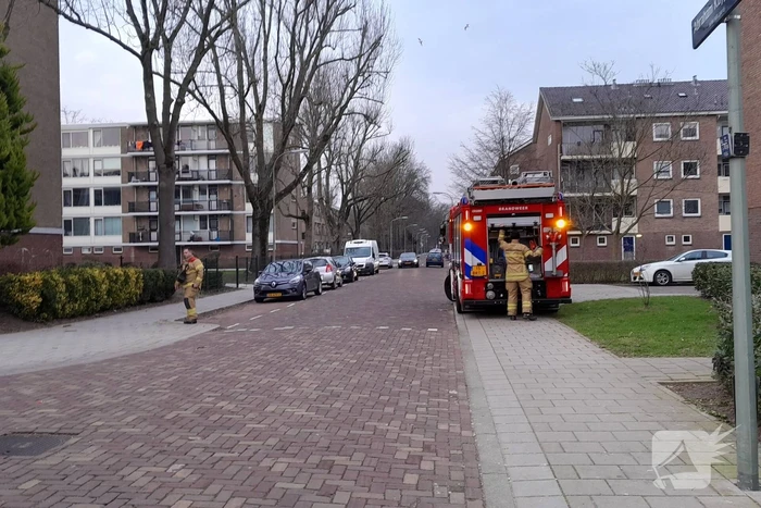 Traumateam assisteert bij incident in woning