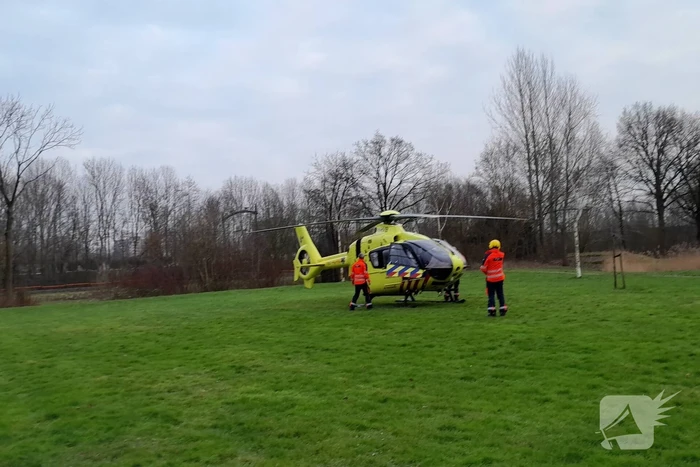 Traumateam assisteert bij incident in woning