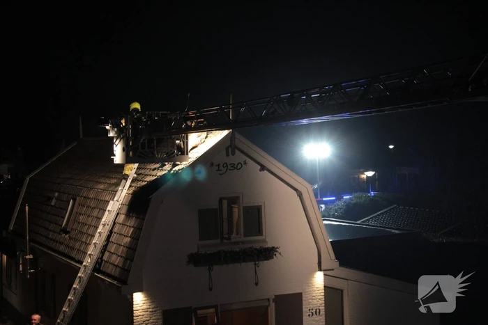 Brandweer ingezet voor schoorsteenbrand