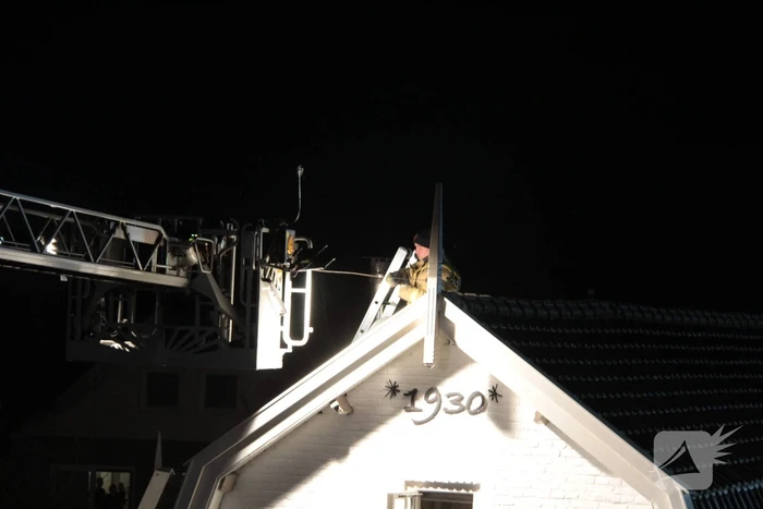 Brandweer ingezet voor schoorsteenbrand
