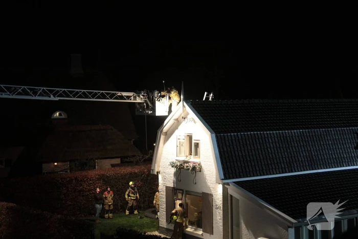 Brandweer ingezet voor schoorsteenbrand